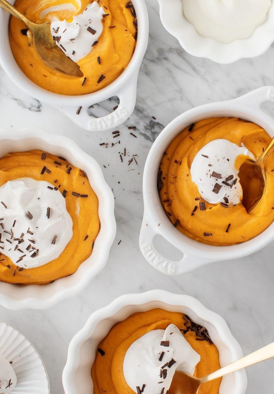 Vegan Butternut Squash Pudding