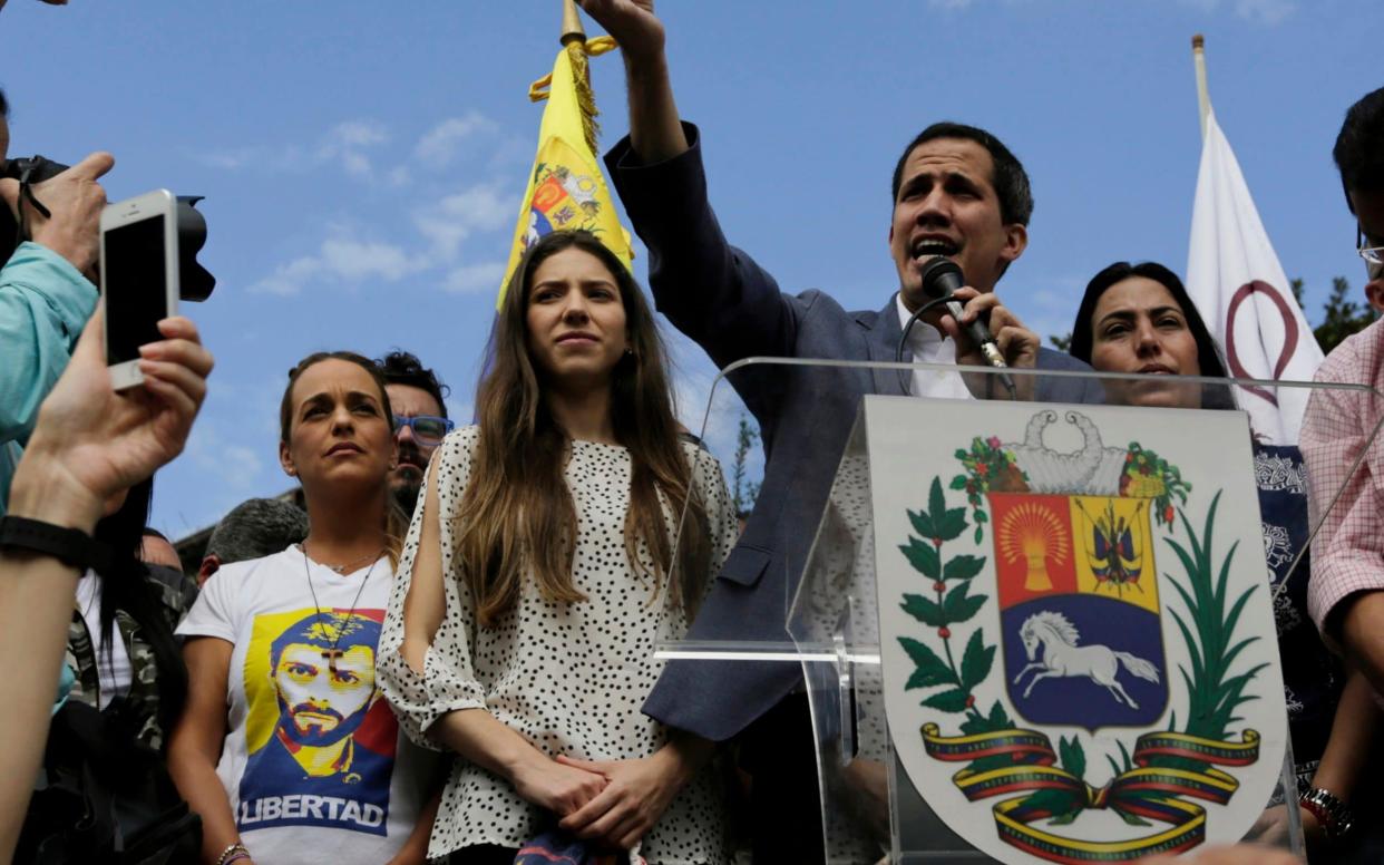 Venezuela's self-declared interim leader Juan Guaido says he has reached out to Russia and China - AP