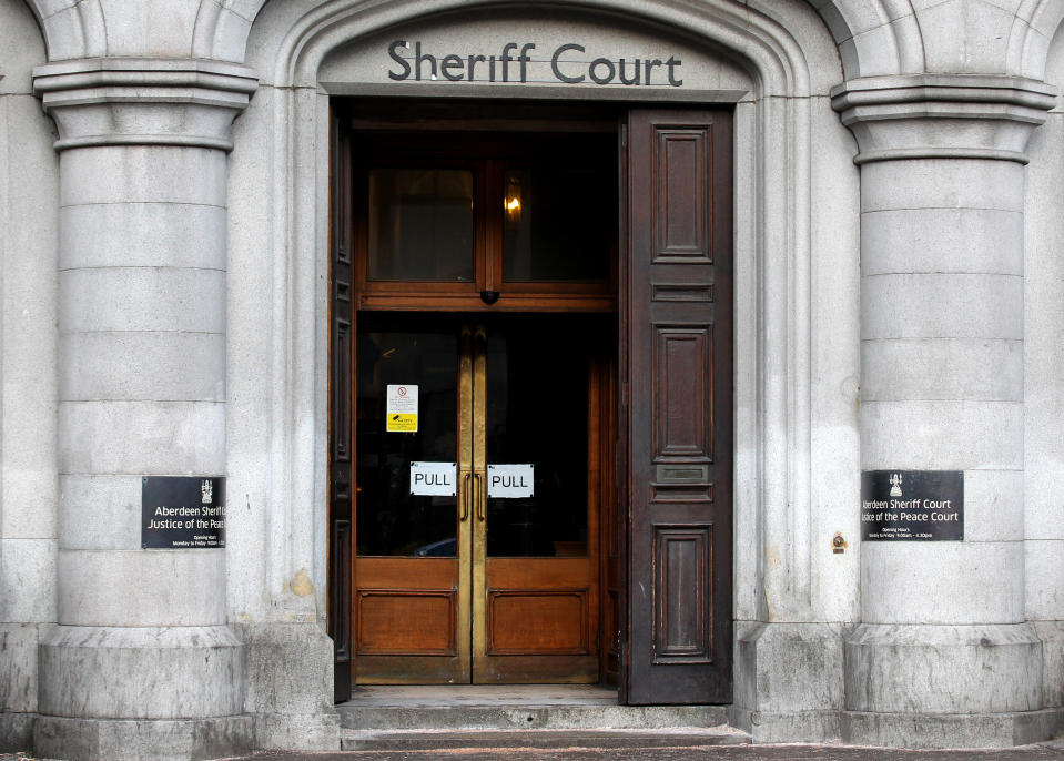 The papers have been lodged at Aberdeen Sheriff Court. (Getty)