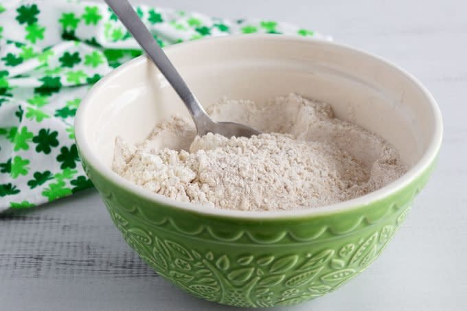 Irish Brown Bread dry mix ingredients