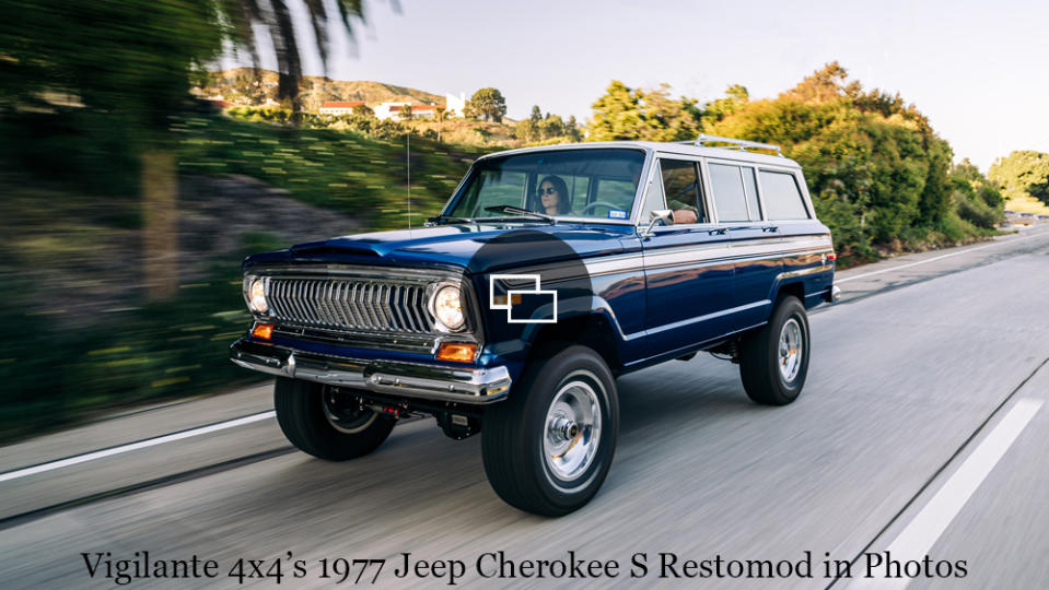 The 1977 Jeep Cherokee S restomod from Vigilante 4x4.