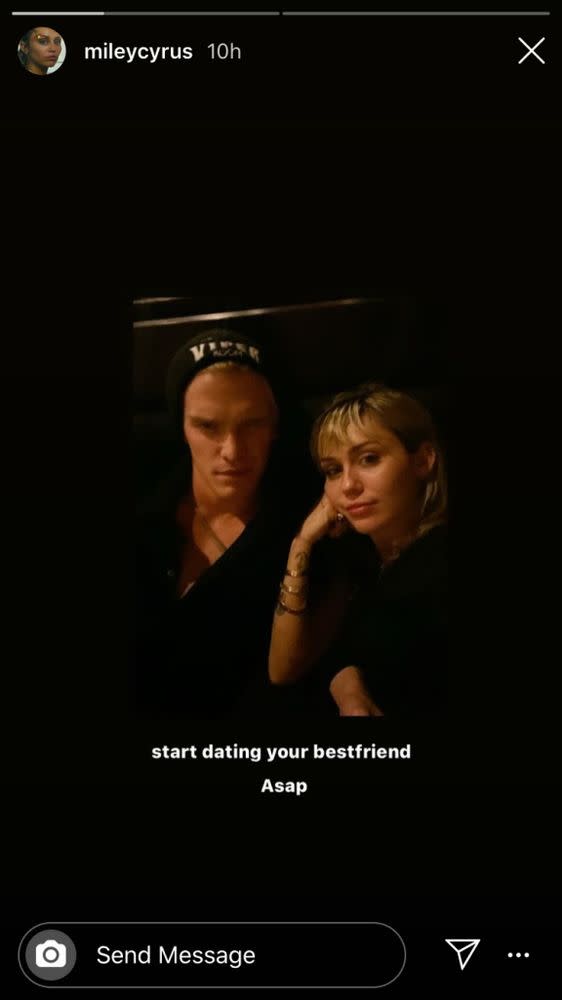 Cody Simpson and Miley Cyrus | Miley Cyrus/Instagram