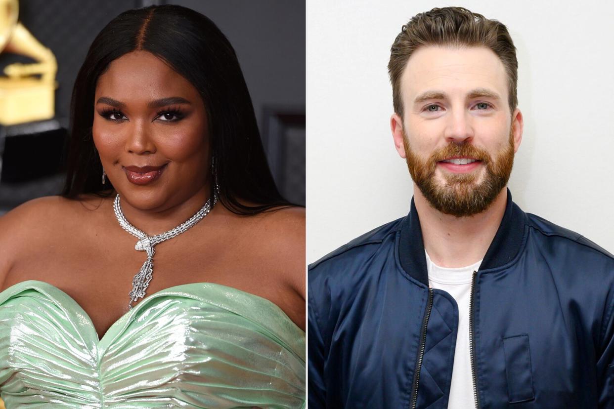 Lizzo, Chris Evans