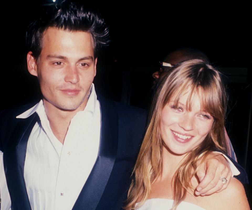 Johnny Depp and Kate Moss