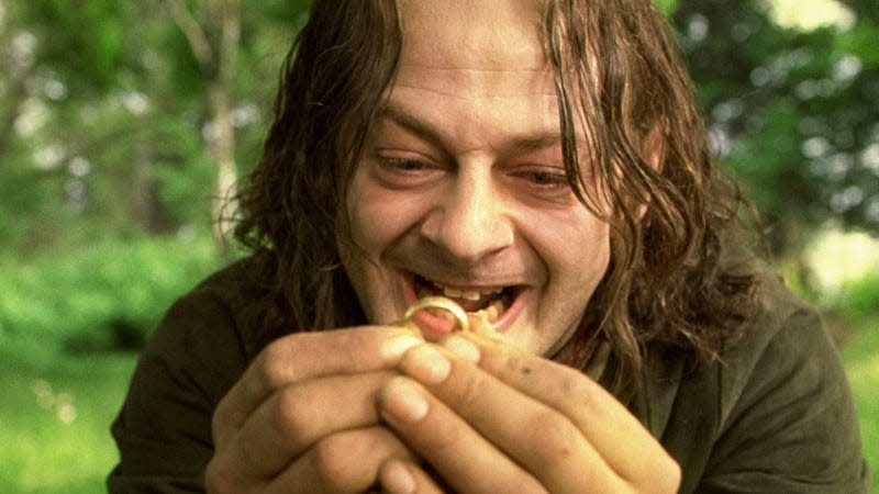 Andy Serkis as Gollum. - Image: New Line