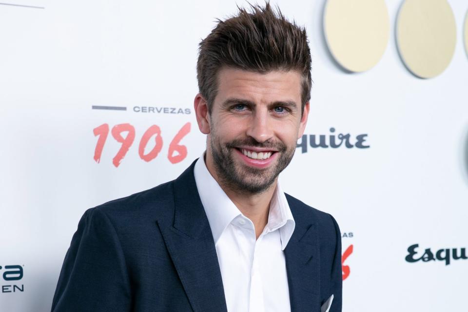 MADRID, SPAIN - OCTOBER 10: FC Barcelona soccer player Gerard Pique attends the 'Hombres Esquire' 2019 awards at Kapital Theater on October 10, 2019 in Madrid, Spain. (Photo by Pablo Cuadra/WireImage)