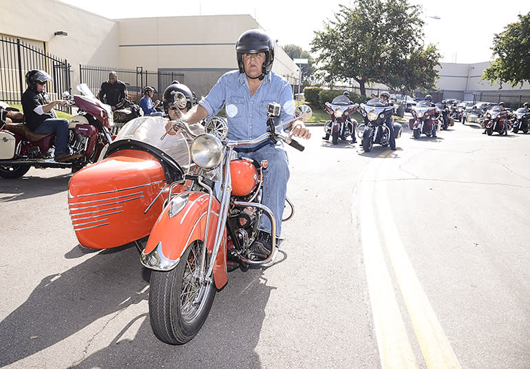 Photo by Dan Steinberg/Invision for Indian Motorcycle/AP Images.