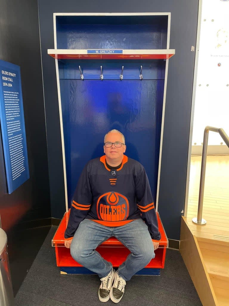 Curtis Craig has been a loyal supporter of the Edmonton Oilers since the 1970s.