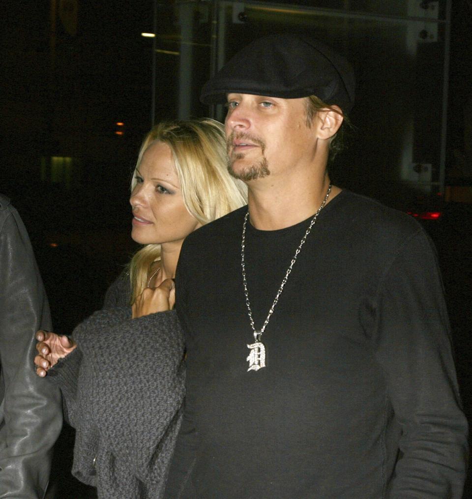 Pamela Anderson and Kid Rock