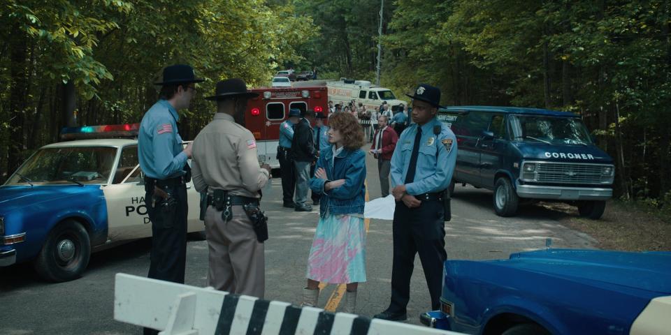 Screen shot from "Stranger Things"