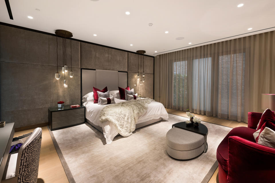 One of the main bedroom suites. Photo: Alex Lawrie/LC