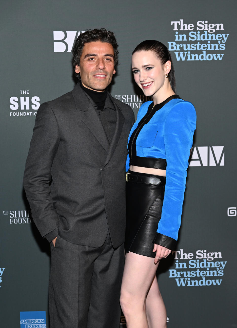 Oscar Isaac and Rachel Brosnahan