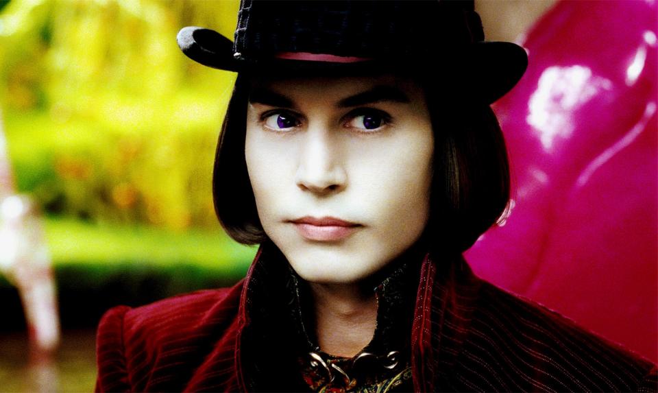 Johnny Depp in 'Charlie and the Chocolate Factory'