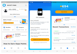SoPa Loyalty App Features