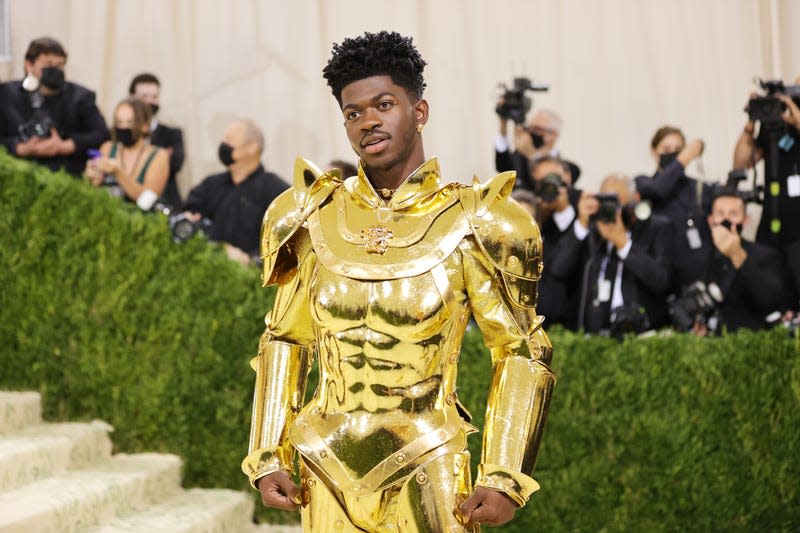 Lil Nas X attends The 2021 Met Gala Celebrating In America: A Lexicon Of Fashion at Metropolitan Museum of Art on September 13, 2021 in New York City. - Photo: Mike Coppola (Getty Images)
