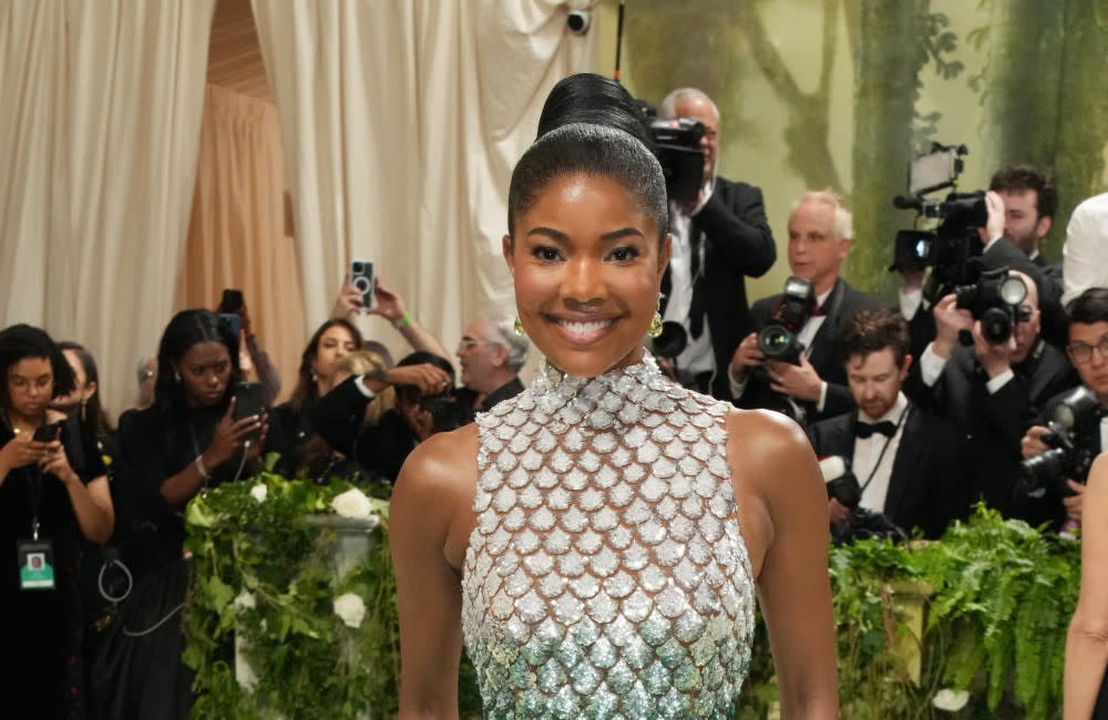 Gabrielle Union just wanted to impress her daughter with her mermaid-style dress at the Met Gala credit:Bang Showbiz