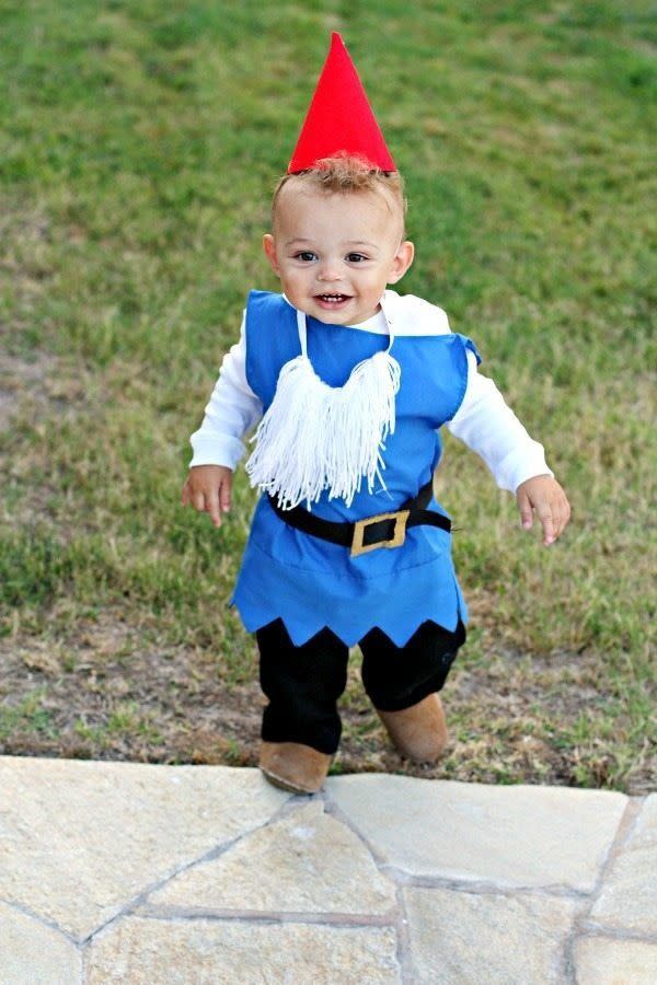 3) Toddler Garden Gnome Costume