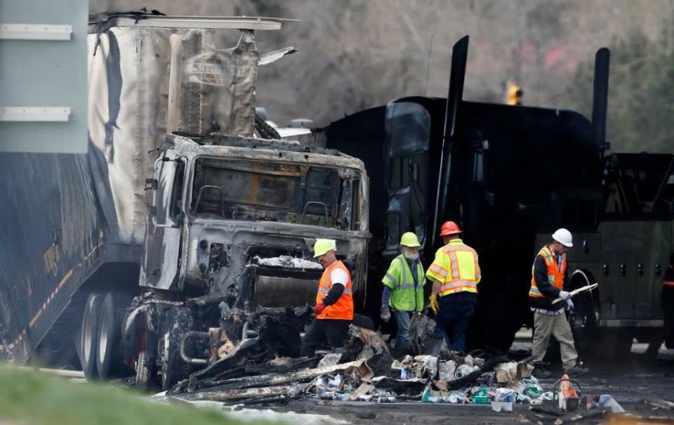 Interstate 70 Fatal Pileup (Copyright 2019 The Associated Press. All rights reserved.)