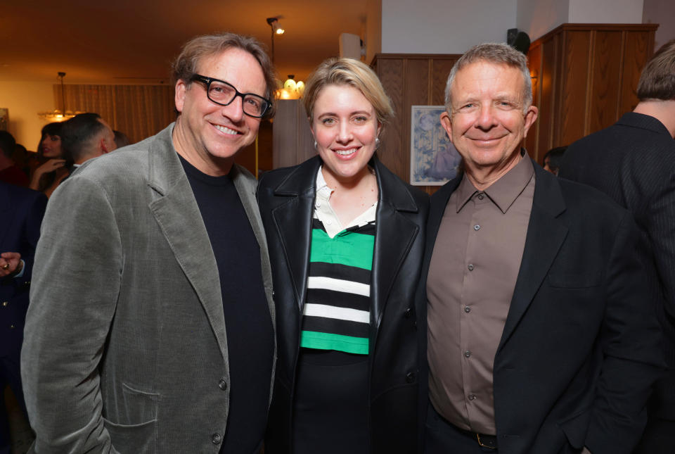 Jeremy Barber, Greta Gerwig and Jeremy Zimmer