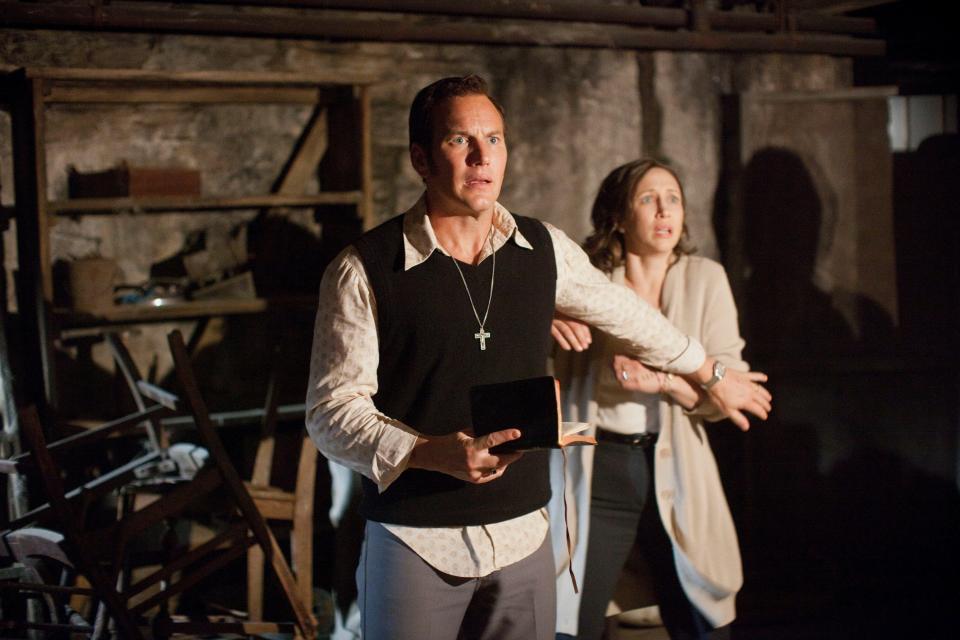 Patrick Wilson and Vera Farmiga star as Ed and Lorraine Warren in "The Conjuring."