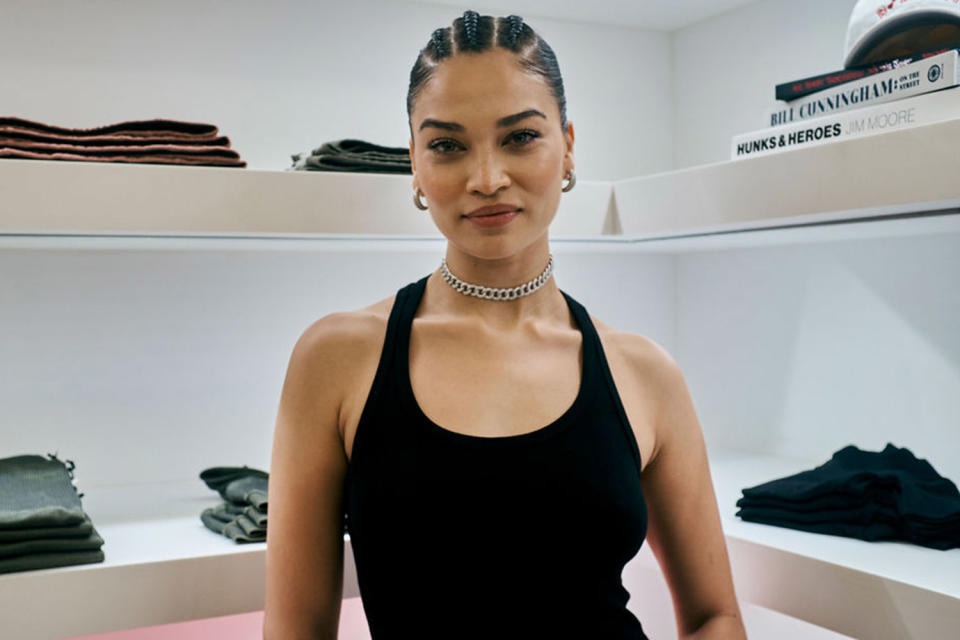 <p>Shanina Shaik stepped out Thursday night to celebrate the launch of TWENTY Montreal's SoHo store in N.Y.C.</p>