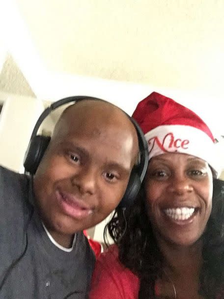 PHOTO: Josiah Knight poses with his mom, Keesha Wilson. (Keesha Wilson)