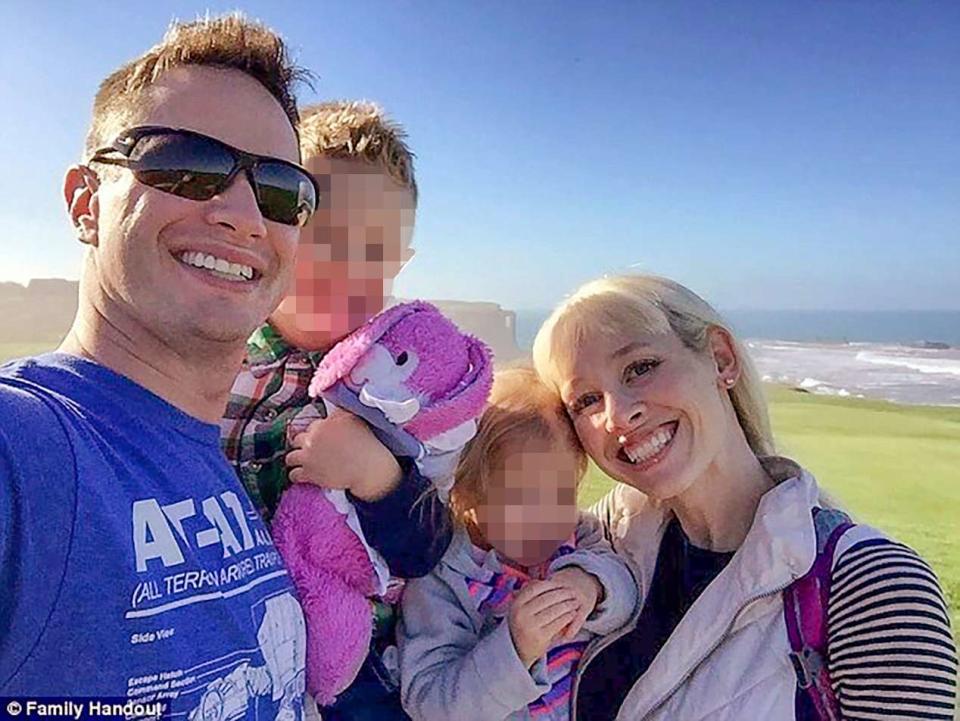 <p>Courtesy Keith Papini</p> Keith and Sherri Papini and their children