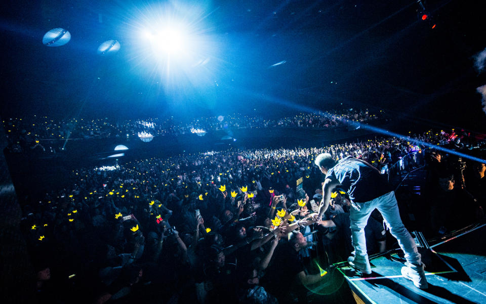 BIGBANG TAEYANG’s White Night concert tour in Singapore (Photo: YG Entertainment)