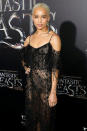 Actor Zoe Kravitz attends the premiere of "Fantastic Beasts and Where to Find Them" in Manhattan, New York, U.S., November 10, 2016. REUTERS/Andrew Kelly