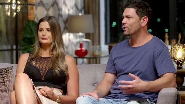 The couple called it quits on Sunday night. Source: Channel Nine