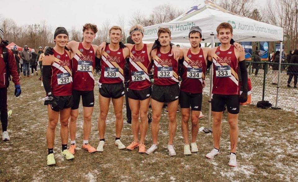 The Walsh men's cross country team will be appearing the NCAA Division II national meet for the fifth time in six seasons on Friday.