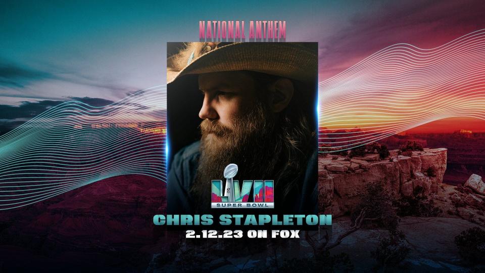 Chris Stapleton to sing National Anthem prior to Super Bowl 57