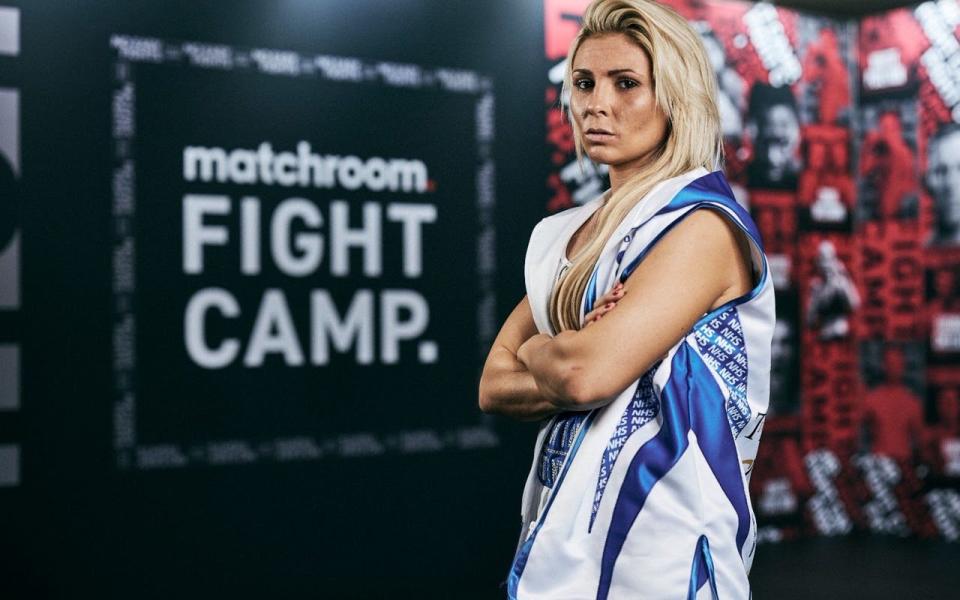 Shannon Courtenay's lockdown premonition becomes reality with fight in Eddie Hearn's back garden