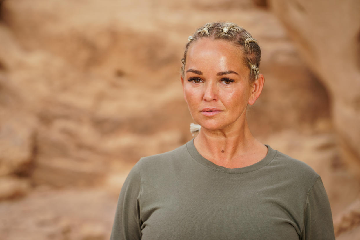 Jennifer Ellison in 'Celebrity SAS: Who Dares Wins'. (Channel 4)