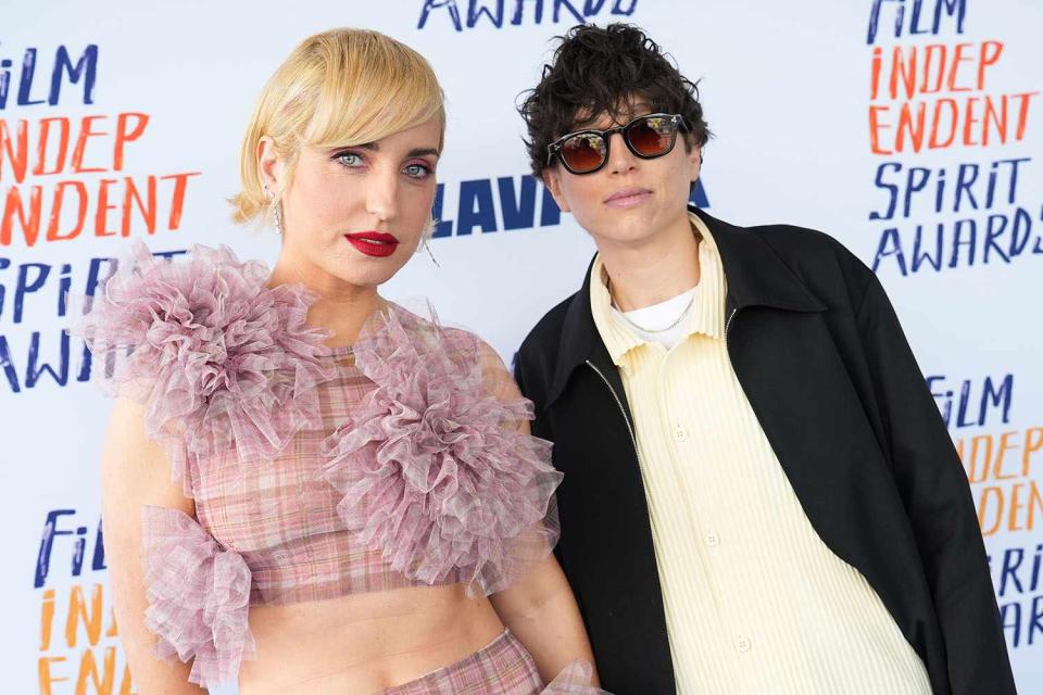 <p>JC Olivera/GA/The Hollywood Reporter via Getty</p>  Zoe Lister-Jones (left) and Sammi Cohen at the 2024 Film Independent Spirit Awards on Feb. 25, 2024 in Santa Monica, California