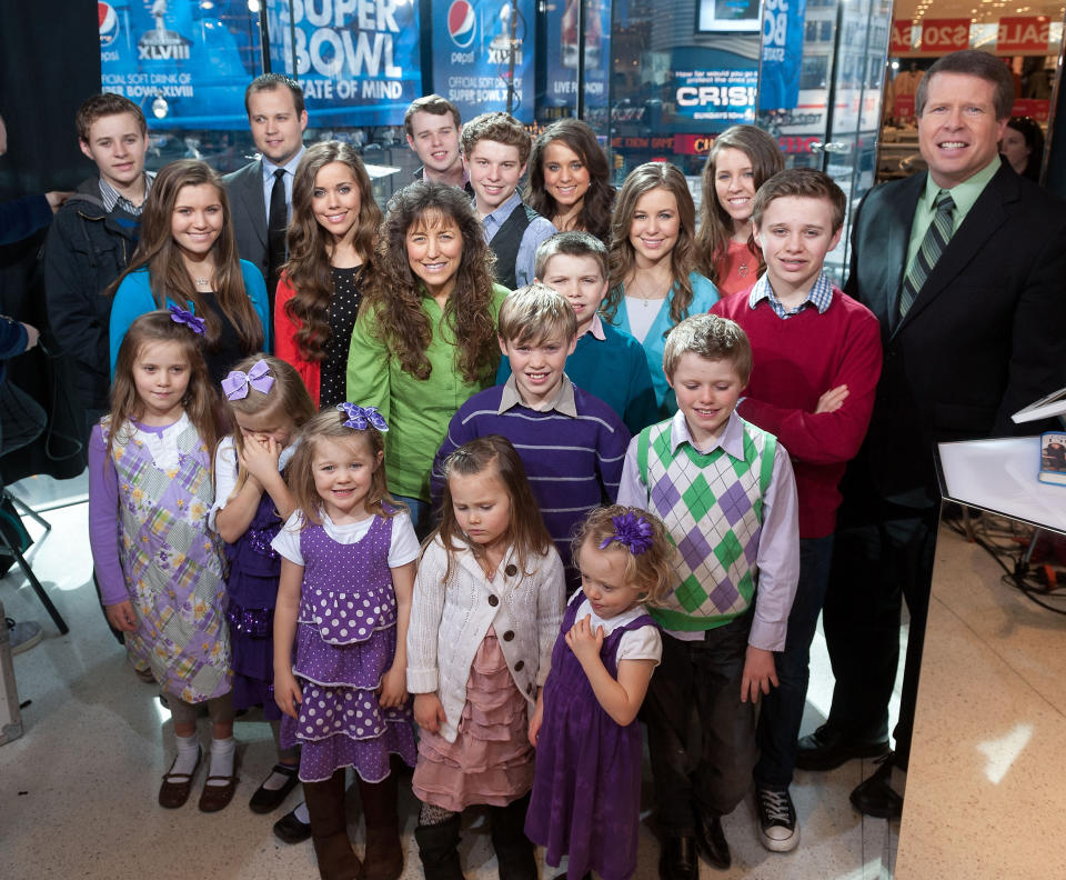 Robert Wagner And The Duggar Family Visit \