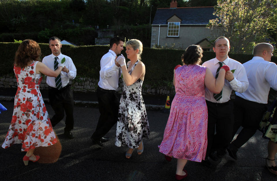 Flora Day Celebrations Take Place In Helston