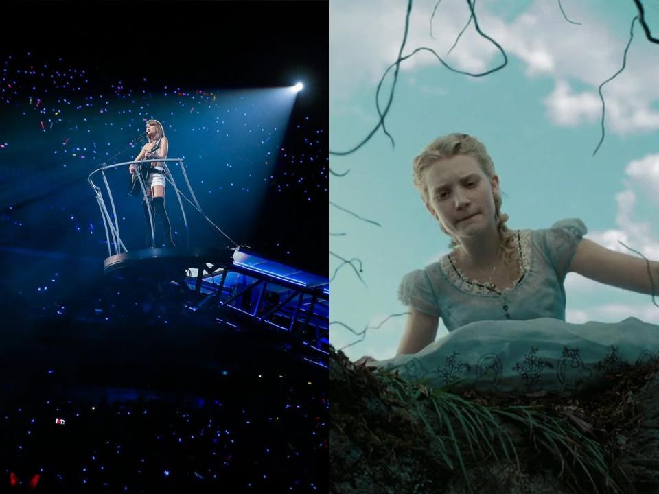 taylor swift wonderland alice movie