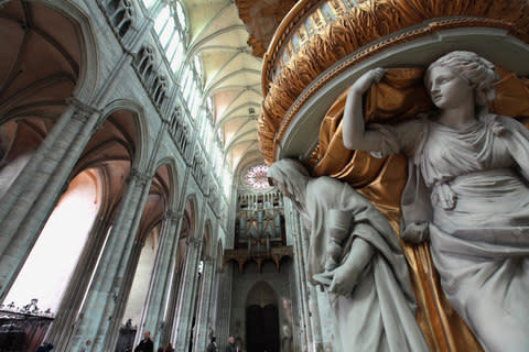 Inside Amiens Cathedral - Credit: GETTY