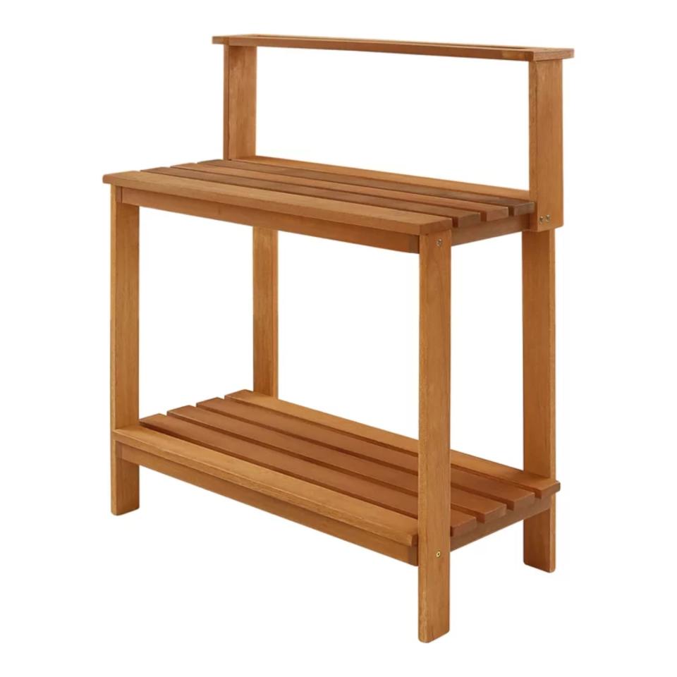 Yeprem Mahogany Wood Potting Bench