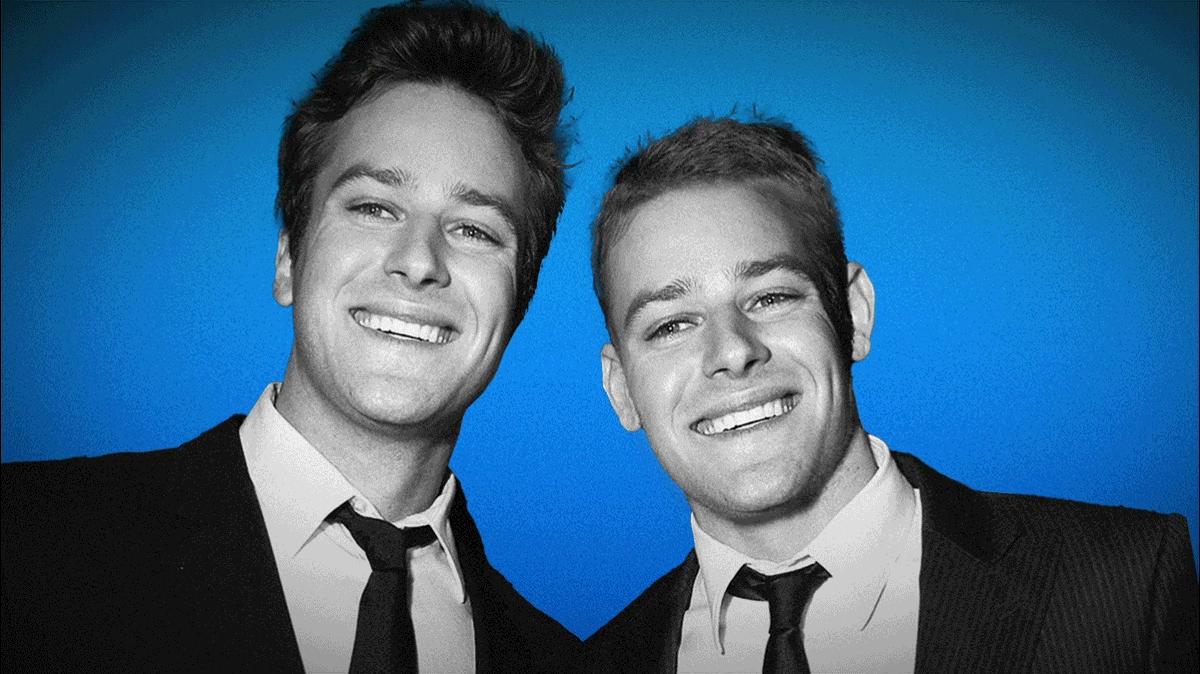 Armie Hammer and Josh Pence played the Winklevoss twins in 2010's "The Social Network." (Photo: Illustration: Damon Dahlen/HuffPost; Photos: Getty)