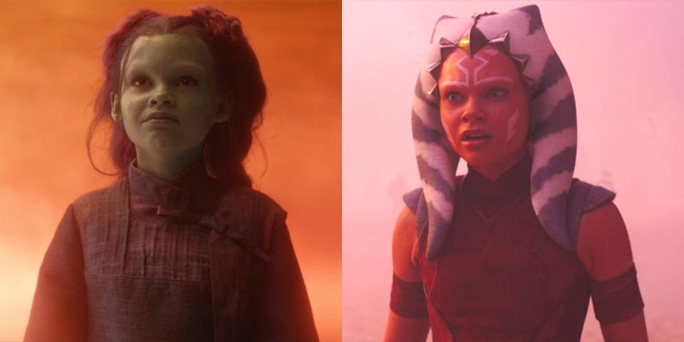 Ariana Greenblatt in "Avengers: Infinity War" and "Ahsoka."