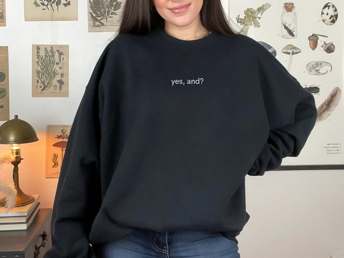 Ariana Grande Showed Off a Cozy ‘Yes, And?’ Sweatshirt to Celebrate New ...