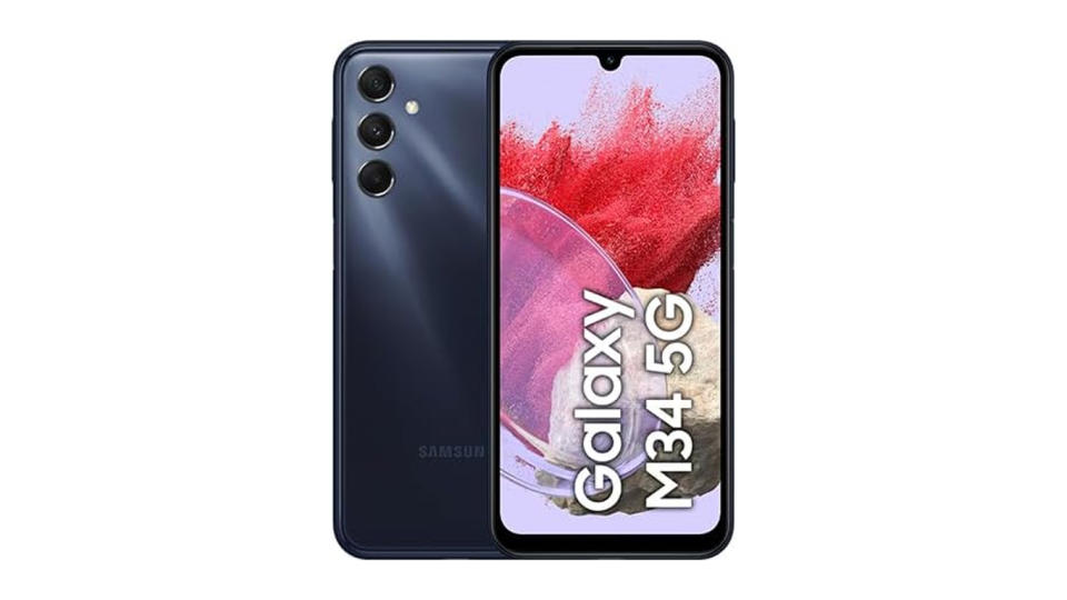 El económico Samsung Galaxy M34 - Imagen: Amazon México