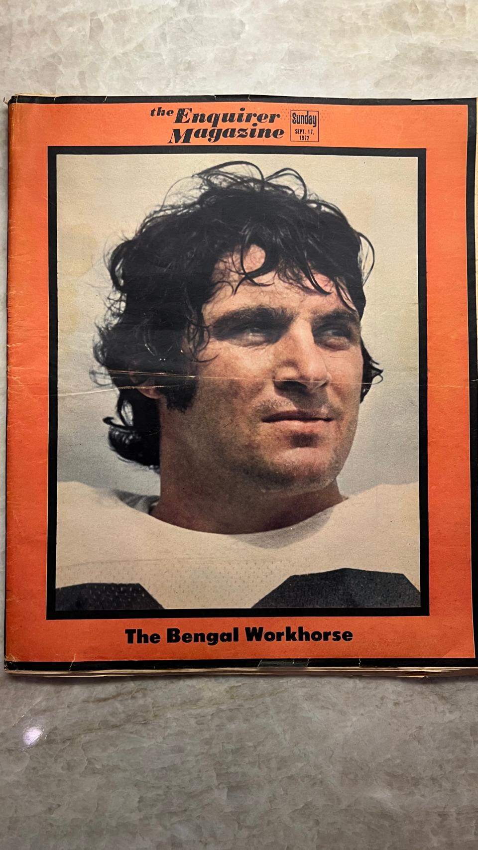 Fred Willis appeared on the cover of Cincinnati's Enquirer Magazine in 1972.