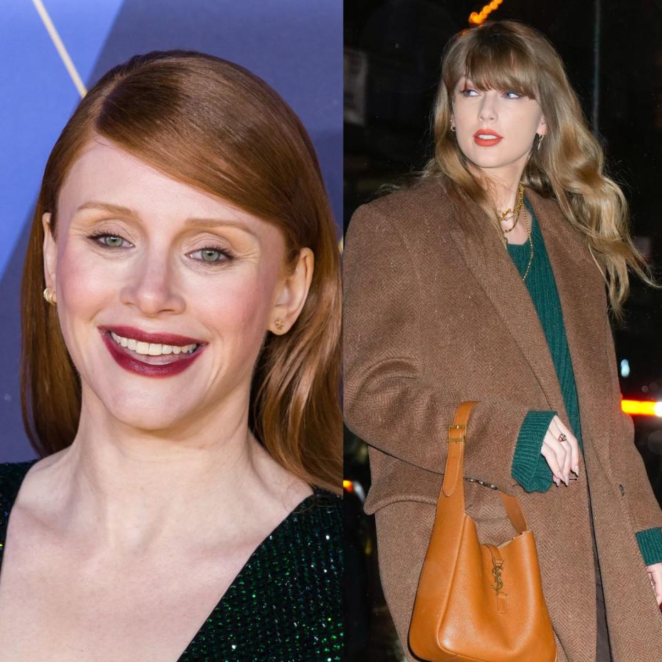  Bryce Dallas Howard and Taylor Swift. 