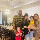 <p>"THANKSGIVING 2020! So grateful for my family!! It was a perfect day full of love, good food, laughs and true happiness," Holker <a href="https://www.instagram.com/p/CIE_uh-h4yA/" rel="nofollow noopener" target="_blank" data-ylk="slk:shared alongside a family photo;elm:context_link;itc:0;sec:content-canvas" class="link ">shared alongside a family photo</a>. </p> <p>She added, "I hope you all had an amazing day celebrating your loved ones!!" </p>