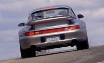 <p><em>July 1997</em></p><p>What We Said: “Speed secrets aren’t the only thing Porsche has learned in its decades as a builder of high-performance cars. The company has also learned that some folks are just plain too rich to be satisfied with a sports car that costs only, say, $105,000. That’s the price of the 911 Turbo. So, for this especially needy group, in this last year of the old 911, Porsche has cooked up a ‘limited run’ of $163,000 models called 911 Turbo S. . . . In the higher gears, turbo lag is noticeable, but hardly a problem. A change down to fourth makes short work of semis out on the blacktop. More like no work at all, actually, as the needle swings from 60 past 100 while clearing a rolling 18-wheeler.”</p>