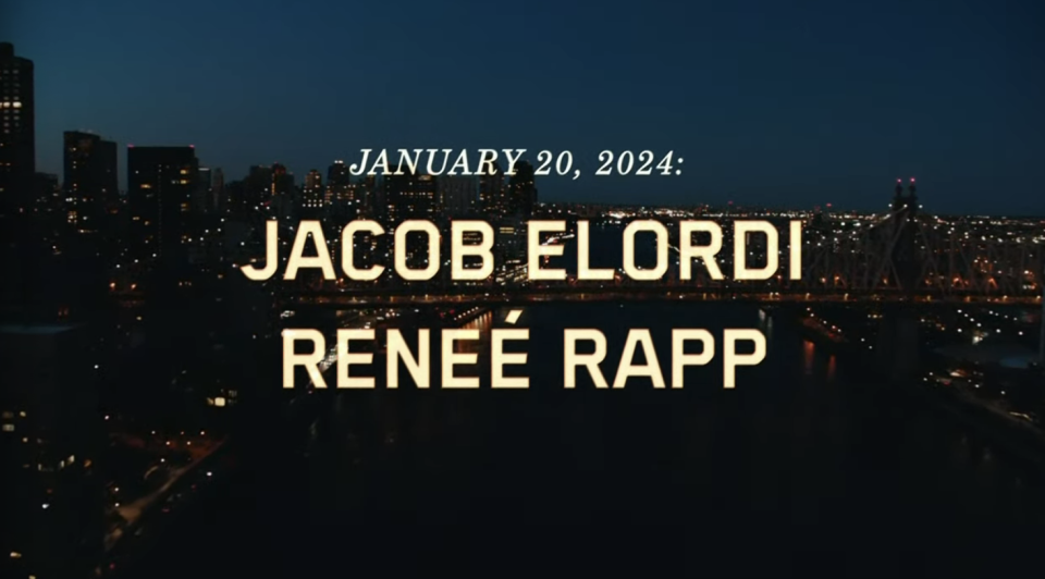 Jacob Elordi and Reneé Rapp on 'SNL'