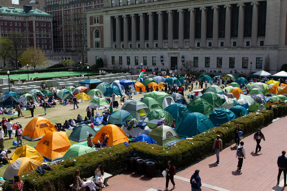 columbia university palestine encampment protest